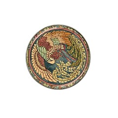 Wings Feathers Cubism Mosaic Hat Clip Ball Marker