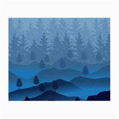 Blue Mountain Small Glasses Cloth (2-side) by berwies