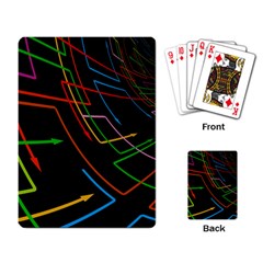 Arrows Direction Opposed To Next Playing Card