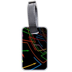 Arrows Direction Opposed To Next Luggage Tags (Two Sides)