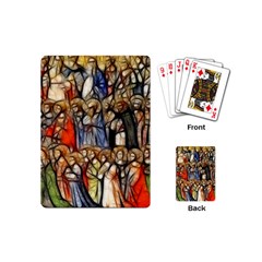 All Saints Christian Holy Faith Playing Cards (mini)  by Celenk