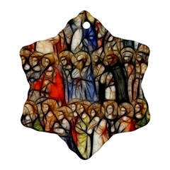 All Saints Christian Holy Faith Ornament (snowflake) by Celenk