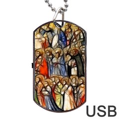 All Saints Christian Holy Faith Dog Tag Usb Flash (two Sides)