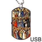 All Saints Christian Holy Faith Dog Tag USB Flash (Two Sides) Front