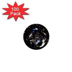 Christmas Star Ball 1  Mini Buttons (100 pack) 