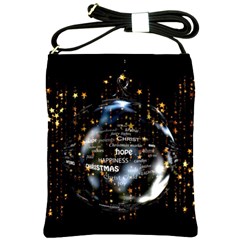 Christmas Star Ball Shoulder Sling Bags by Celenk