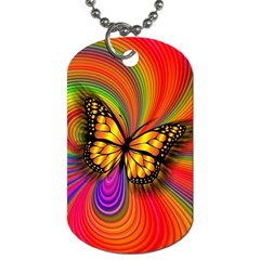 Arrangement Butterfly Aesthetics Dog Tag (two Sides) by Celenk