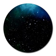 Galaxy Space Universe Astronautics Round Mousepads by Celenk