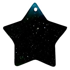 Galaxy Space Universe Astronautics Star Ornament (two Sides) by Celenk