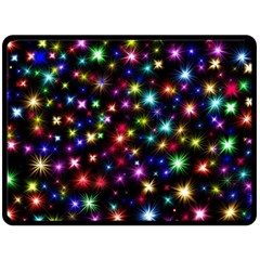 Fireworks Rocket New Year S Day Double Sided Fleece Blanket (large)  by Celenk