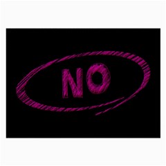 No Cancellation Rejection Large Glasses Cloth by Celenk