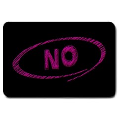 No Cancellation Rejection Large Doormat 