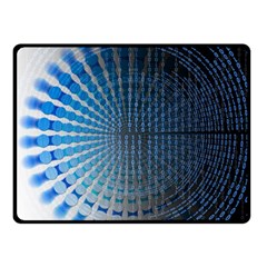 Data Computer Internet Online Fleece Blanket (Small)