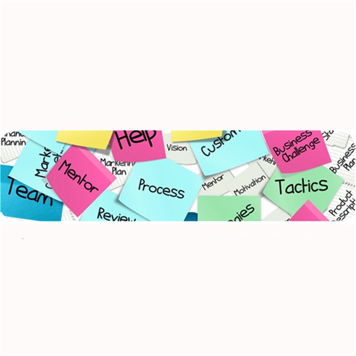 Stickies Post It List Business Large Bar Mats