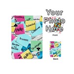 Stickies Post It List Business Playing Cards 54 (Mini)  Front - Club5