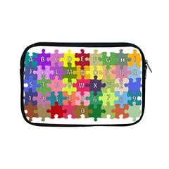 Puzzle Part Letters Abc Education Apple Ipad Mini Zipper Cases by Celenk