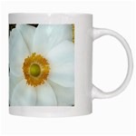 Summer Anemone Sylvestris White Mugs Right