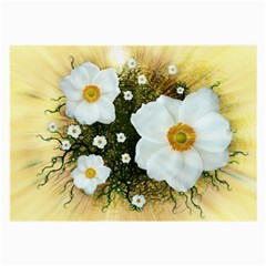 Summer Anemone Sylvestris Large Glasses Cloth (2-side)