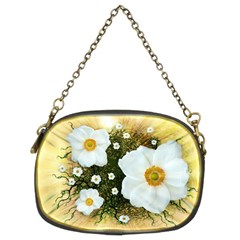 Summer Anemone Sylvestris Chain Purses (two Sides)  by Celenk