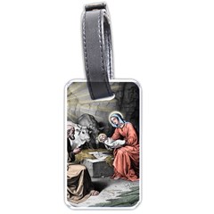 The Birth Of Christ Luggage Tags (one Side)  by Valentinaart