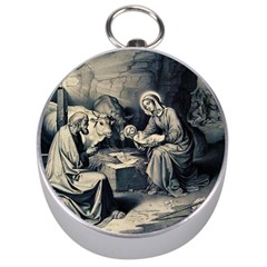 The Birth Of Christ Silver Compasses by Valentinaart