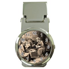 The Birth Of Christ Money Clip Watches by Valentinaart