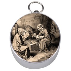 The Birth Of Christ Silver Compasses