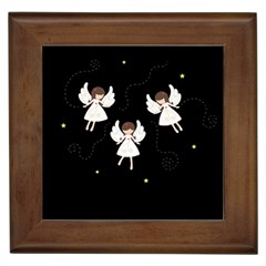 Christmas angels  Framed Tiles