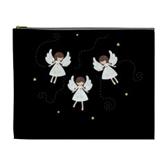 Christmas angels  Cosmetic Bag (XL)