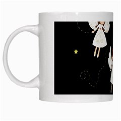 Christmas Angels  White Mugs by Valentinaart