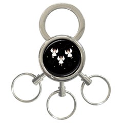 Christmas Angels  3-ring Key Chains