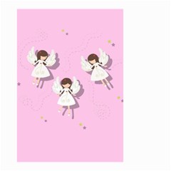 Christmas Angels  Small Garden Flag (two Sides) by Valentinaart