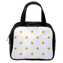 Happy Sun Motif Kids Seamless Pattern Classic Handbags (one Side) by dflcprintsclothing