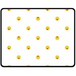 Happy Sun Motif Kids Seamless Pattern Fleece Blanket (Medium)  60 x50  Blanket Front