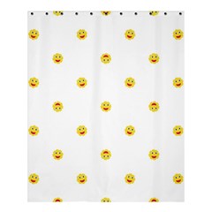 Happy Sun Motif Kids Seamless Pattern Shower Curtain 60  X 72  (medium)  by dflcprintsclothing