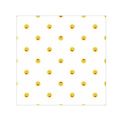 Happy Sun Motif Kids Seamless Pattern Small Satin Scarf (square) by dflcprintsclothing