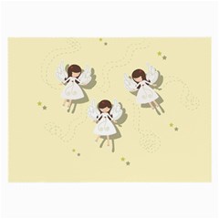 Christmas Angels  Large Glasses Cloth (2-side)