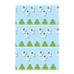 Christmas Angels  Shower Curtain 48  X 72  (small)  by Valentinaart