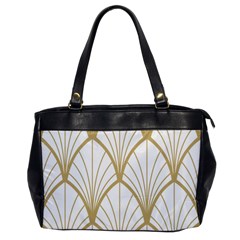 Art Deco, Beautiful,fan Pattern, Gold,white,vintage,1920 Era, Elegant,chic,vintage Office Handbags by NouveauDesign