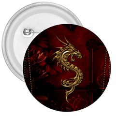 Wonderful Mystical Dragon, Vintage 3  Buttons by FantasyWorld7