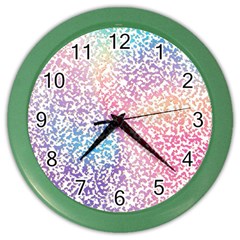 Festive Color Color Wall Clocks