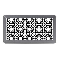Black White Pattern Seamless Monochrome Memory Card Reader (mini) by Celenk