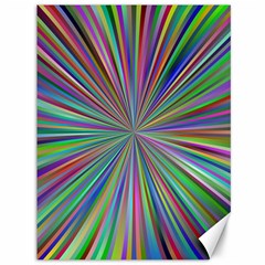 Burst Colors Ray Speed Vortex Canvas 36  X 48   by Celenk