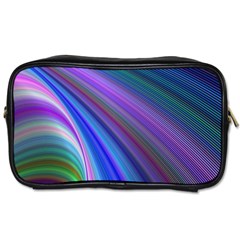 Background Abstract Curves Toiletries Bags 2-side