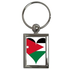 Heart Love Affection Jordan Key Chains (Rectangle) 