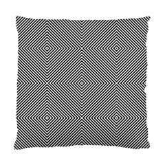 Diagonal Stripe Pattern Seamless Standard Cushion Case (one Side) by Celenk