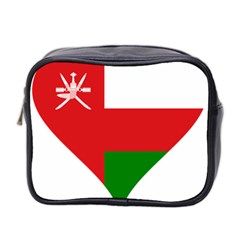 Heart Love Affection Oman Mini Toiletries Bag 2-side by Celenk