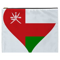 Heart Love Affection Oman Cosmetic Bag (xxxl)  by Celenk