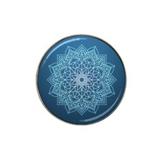 Mandala Floral Ornament Pattern Hat Clip Ball Marker (10 Pack) by Celenk