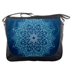 Mandala Floral Ornament Pattern Messenger Bags